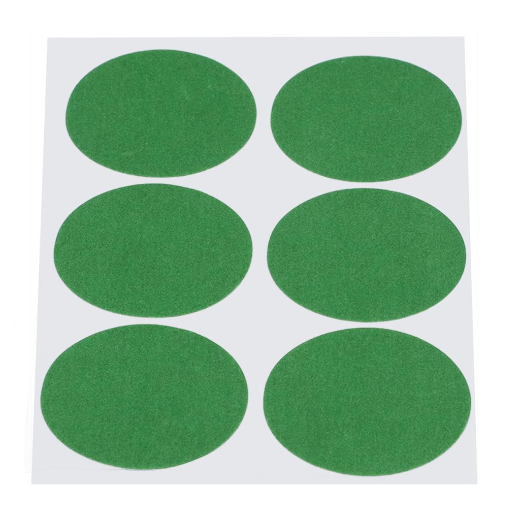 1 Sheet 6pcs Billiard Cloth Repair Stickers Easy Apply Pool Accessories Billiard Table Cloth