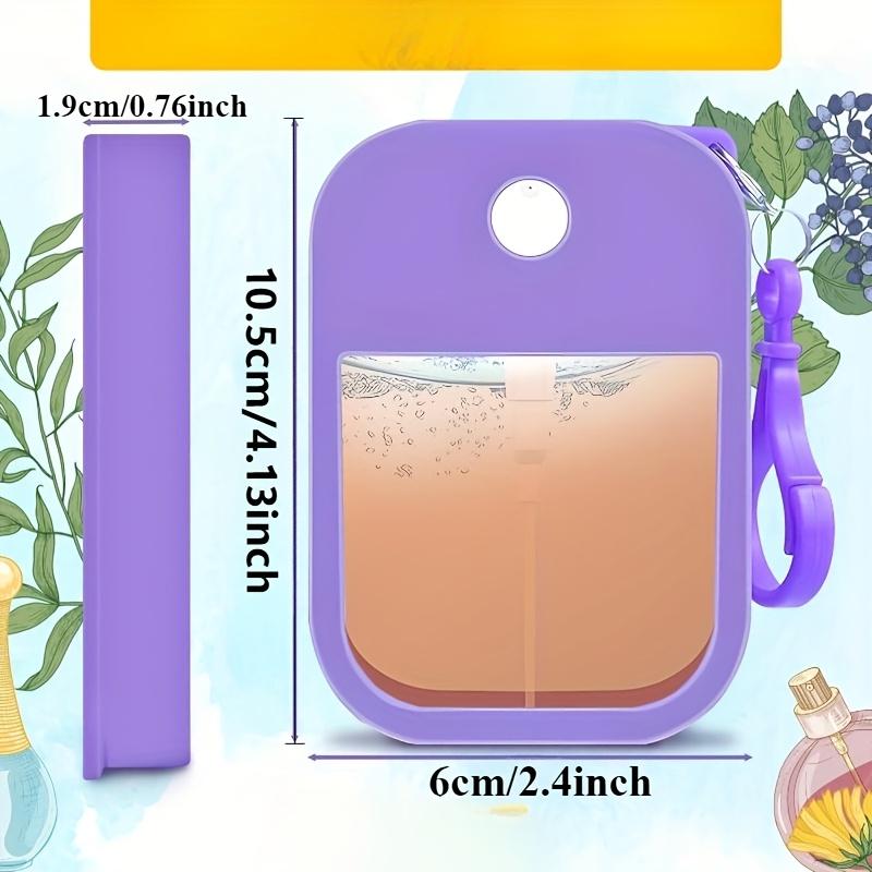 1 шт. Новые 45 мл Портативные Многоразовые Бутылочки для Дезинфектора для Рук с Алкоголем Мини Картридж Спрей Бутылочка Дорожная Суб-розлив Косметика Нажим