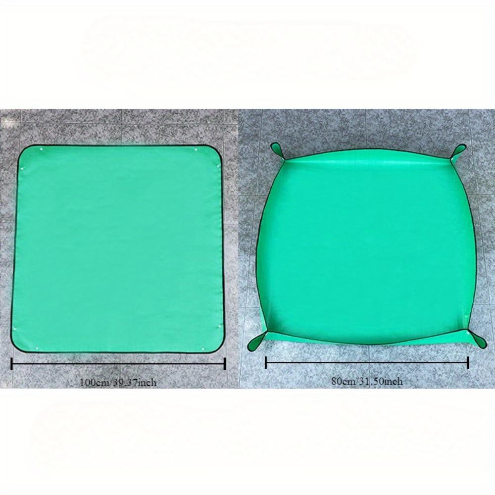 1pcs Planting Mat 100cm Gardening Potting Pad Foldable Garden Plant Flower Pot Transplanting Waterproof Mats