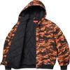 Supreme AOI Embroidered Hooded Work Jacket Flames