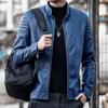 Autumn Men's Leather Jackets New Trendy Leather Jackets Men's Motorcycle Suits Handsome Spring and Autumn Tops
