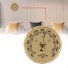 Mechanical Barometer Pressure Meter Decorative Accurate 9cm Aneroid Weather Station for