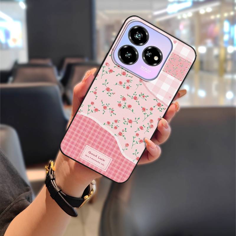 Silicone Back Cover Phone Case For ZTE Blade V60 Design/Axon 60 Lite Anti-knock Cartoon Anti-dust Animals Phone Pouch