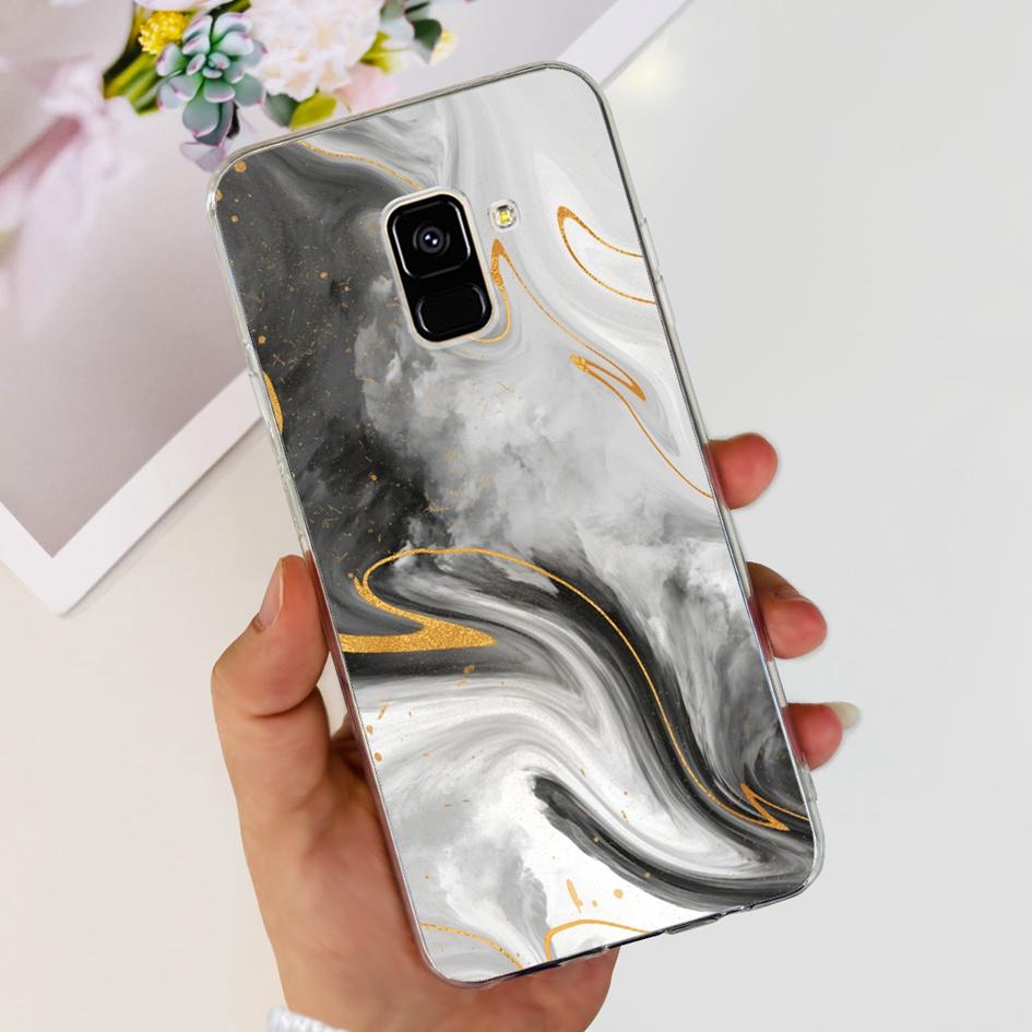 Чехол для Samsung Galaxy A8 Plus 2018 SM-A730F Чехол Милый Мультяшный Силиконовый Мягкий ТПУ Чехол для Телефона Для Samsung A8 2018 SM-A530F Coque