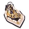 High-quality Luxurious Silk Scarves Headband Scarfs Neck Scarf For Women Chain Silk Scarf Women's Decorative Shawl