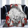 Stylish And Simple Flannel Blanket Thickened Digital Printing Gift Blanket