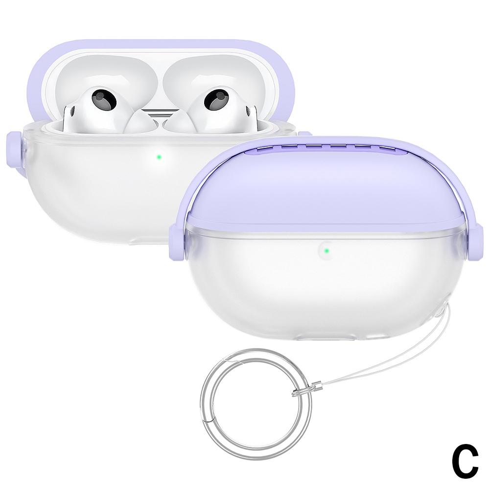 Для Huawei Freebudspro4/pro3 универсальный силиконовый чехол для беспроводных наушников, защитный чехол от падения с брелком Hoo