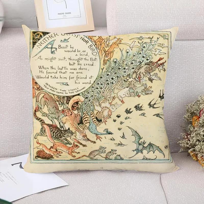 Собственные декоративные подушки Aesop для дивана, наволочки, короткий плюш, чехлы для подушек, украшение, наволочки для гостиной, кровать