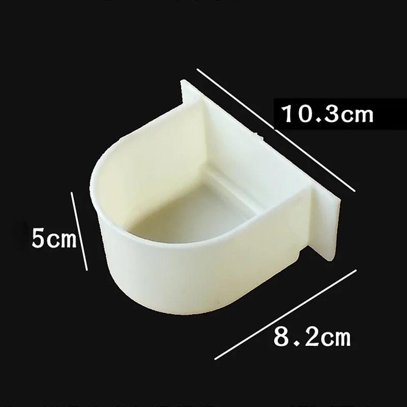 Bird Cage Food Boxes Trough Parrot Feeder Food Water Bowl Cup Budgerigar Macaws Finches Canary Bird Feeding Birdcage Food Boxes