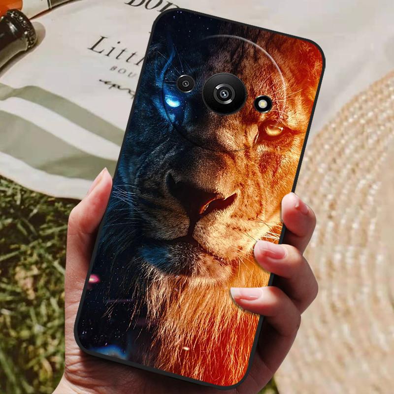 Чехол для Xiaomi Redmi A3, роскошный силиконовый чехол для телефона Redmi A3, полностью защитный чехол для Redmi A3 A 3 6.71" с мультяшным рисунком.