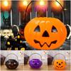 Mini Pumpkin Bucket Mini Pumpkin Handheld Bucket Halloween Pumpkin Candy Buckets Halloween Party