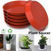 3Pcs Plastic Flower Pot Round Plant Saucer Indoor Outdoor Plastic Tray Saucers Drip Trays