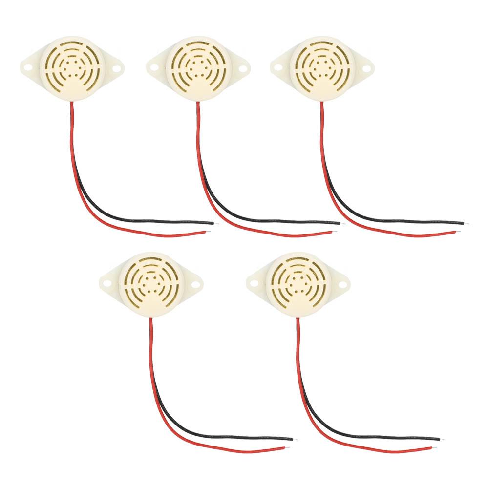 5pcs DC 324V 95dB Active Buzzer Alarm Continuous Beep for DIY Electronics SFM27