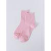 DaiSo женские носки пастельного цвета до середины голени розового цвета