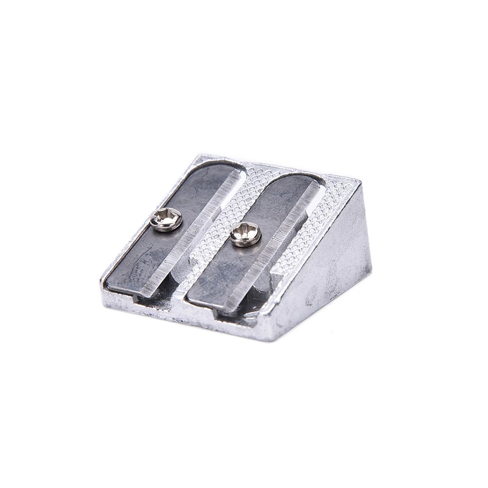 Two Hole Metal Double Hole Pencil Sharpener Office Sharpener Pencil Sharpener Pens Cutter Tool