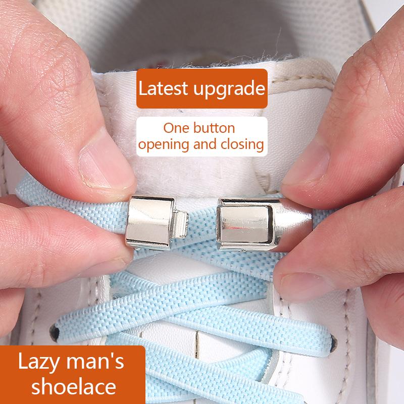 2 шт./компл. Ленивая пряжка для шнурков, без завязывания, фиксатор, зажимы для шнурков, фиксирующий артефакт