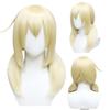 WTB Synthetic Wig Game Genshin Impact Spark Knight - Klee Cosplay Cartoon Fluffy Straight Hair Double Ponytail Wig Hood