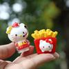 Resin Hello Kitty Figure Collectible Blind Box Toy For Creative Car And Desktop Decor