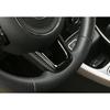 For Jeep Compass 17-2021 Glossy Black Steering Wheel Control Button Cover Trim
