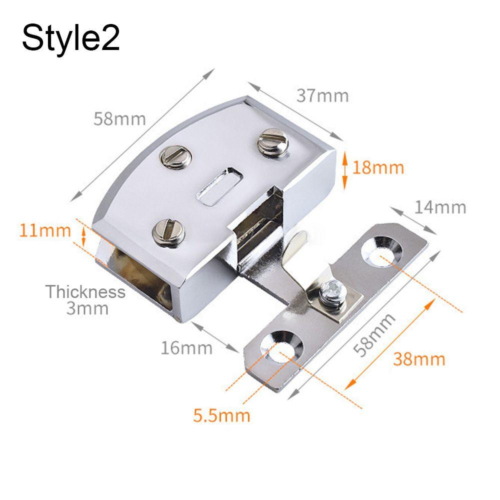 Home Connector Hardware Furniture Supplies Glass Door Hinge Cabinet Hinge Clip Window Accessories