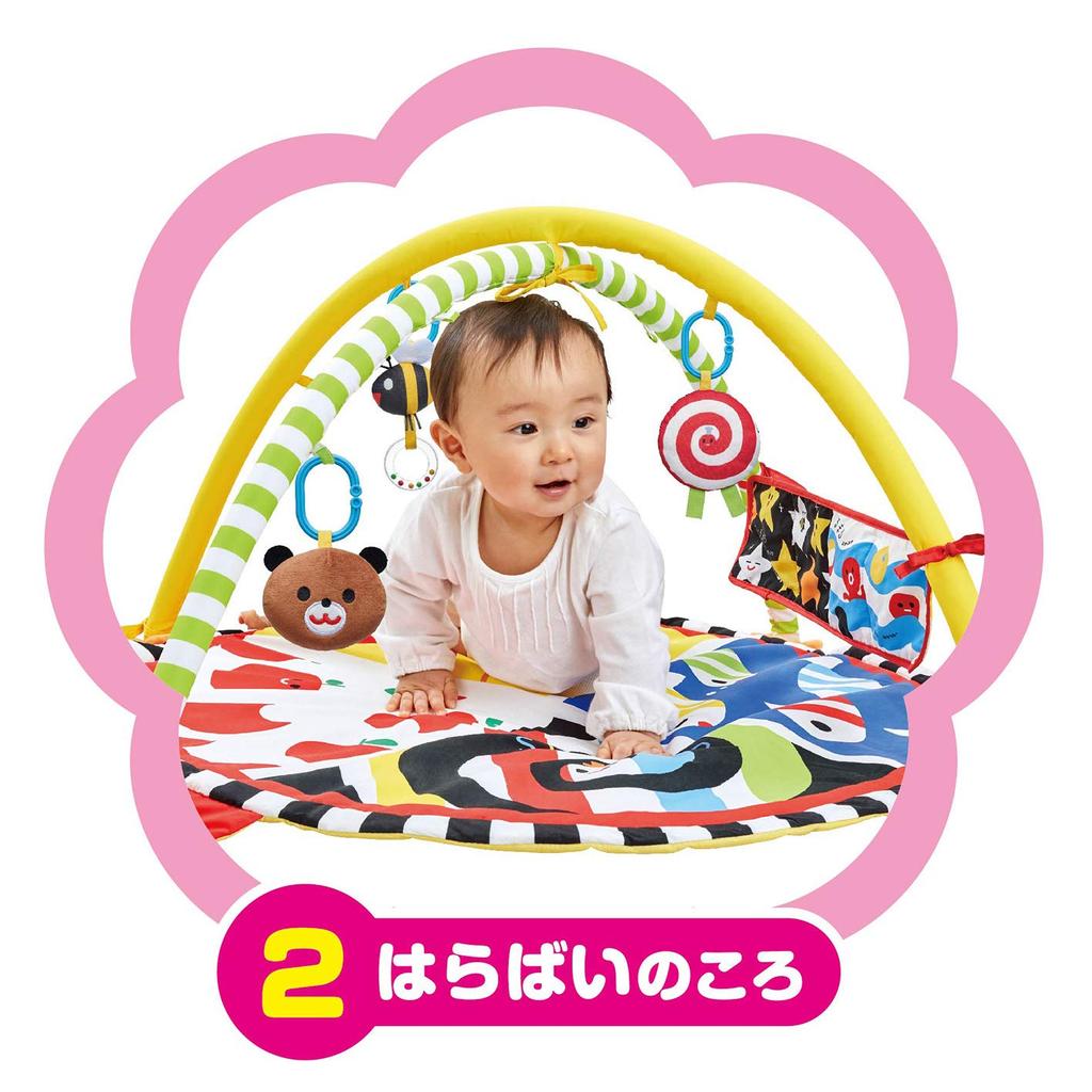 Палитра Joy Shimashimaguru Shimashimaguru Play and Grow Мягкий красочный тренажерный зал Ш840 мм x В500 мм x Г840 мм (ДЖОЙПАЛИТА) Ходить! Останавливаться!