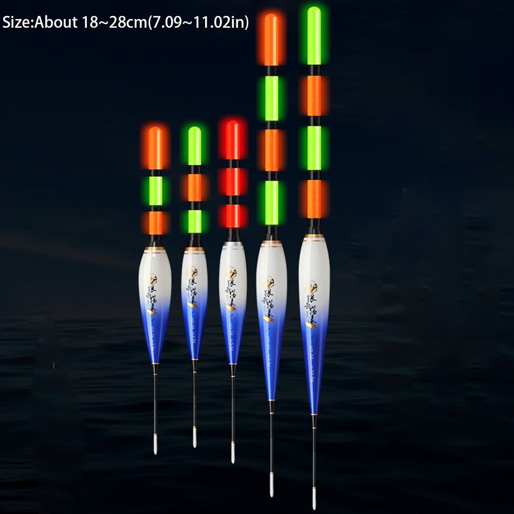 Luminous Electronic Fishing Float LED Smart Float Top Durable Electronic Floats Buoy  Day and Night