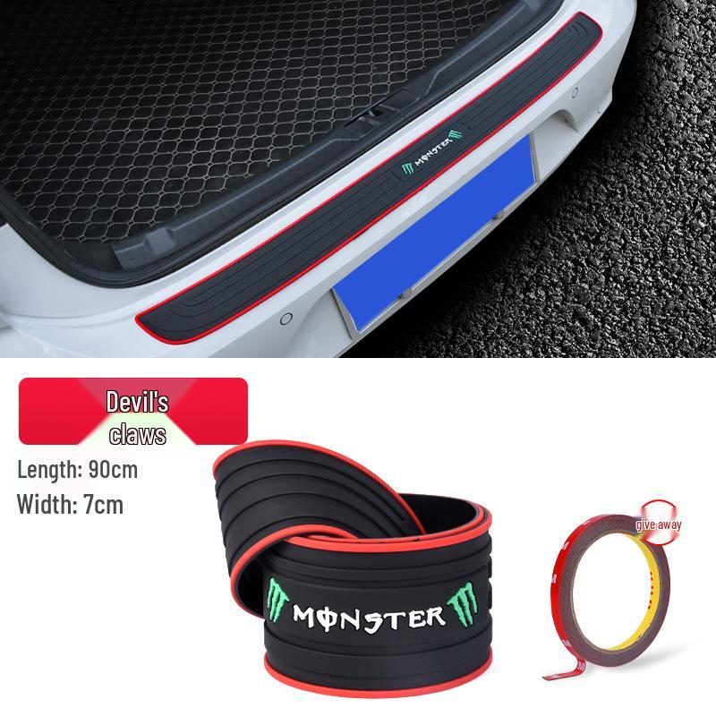 Резиновая защитная полоса от столкновений и царапин для багажника автомобиля