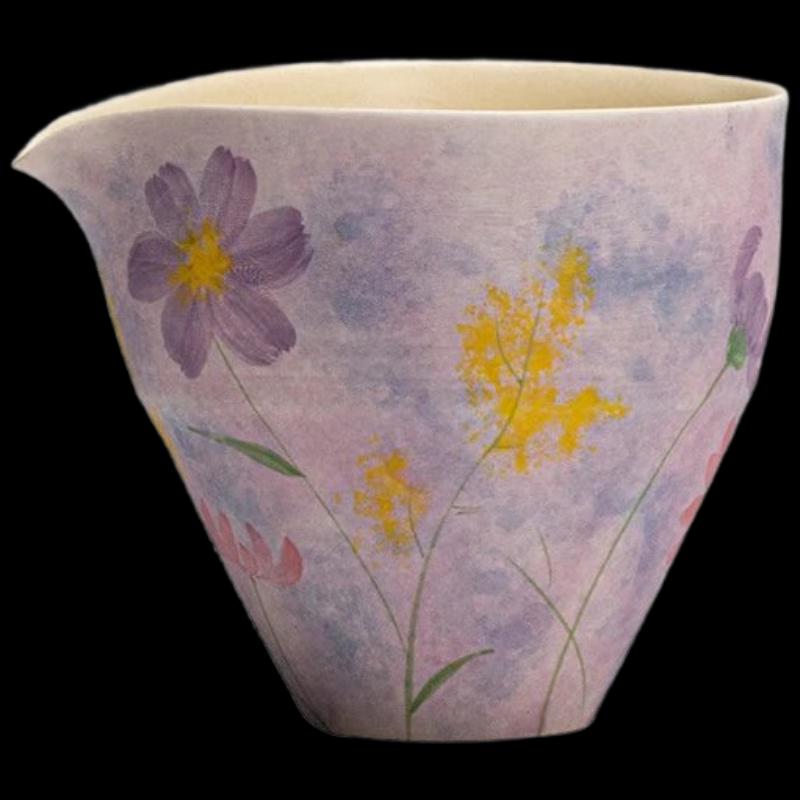 Чайный сервиз Gesang Flower из керамики для чаепития гунфу