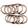 44x3.5mm Motorcycle Exhaust Pipe Gasket For Yamaha YZF750 93-98 YZFR1 YZF-R1 1998-2014 YZFR6 YZF-R6 2006-