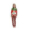 Christmas Prints Family Matching Long Sleeve Tops+Pants Set Family Matching Sets