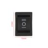 5Pcs 2/3/6Pin SPST On/Off Push Button Switches Rocker Switch KCD1 Power Buttons 15x21mm