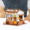 Кукольные домики своими руками Миниатюрные наборы Образовательная игрушка Художественное произведение Требуется сборка 3D Деревянный пазл Пекарня
