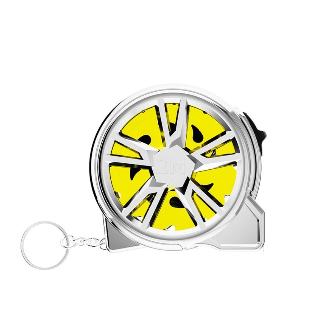2M Mini Tape Measure Retractable Measuring Tape New Keychain Tape Measure Home Measurement