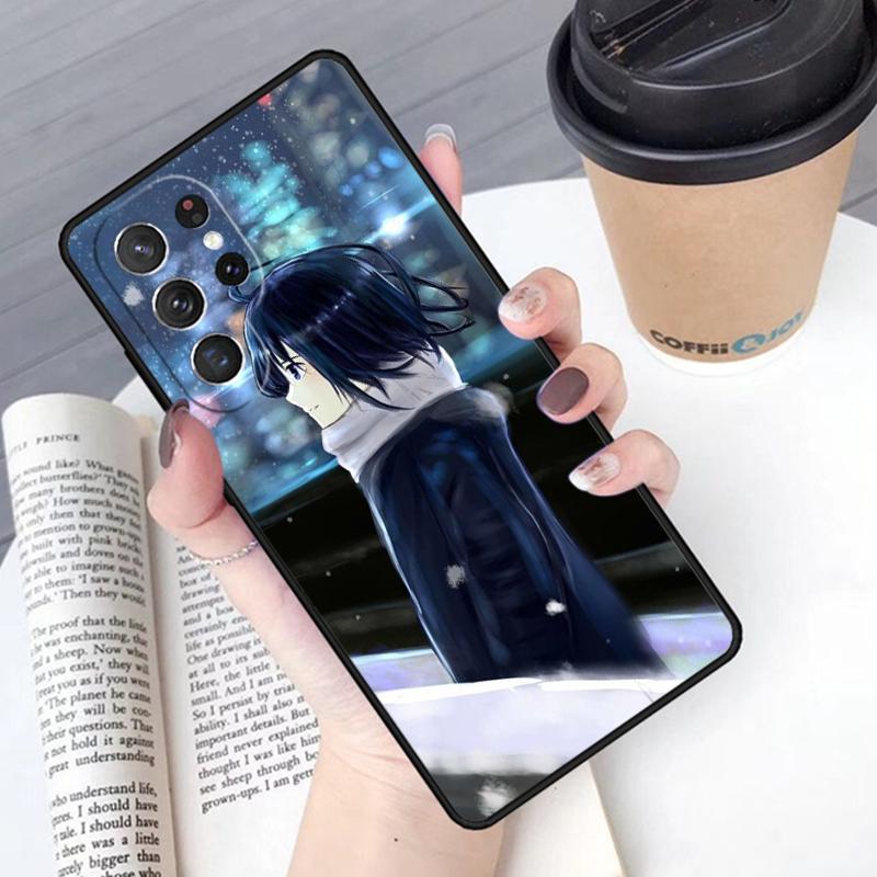 Чехол для телефона с грустной аниме-девушкой Для Samsung Galaxy S24 S25 Ultra S21 S22 Ultra S10E Note 10 Plus Note 20 FE S23