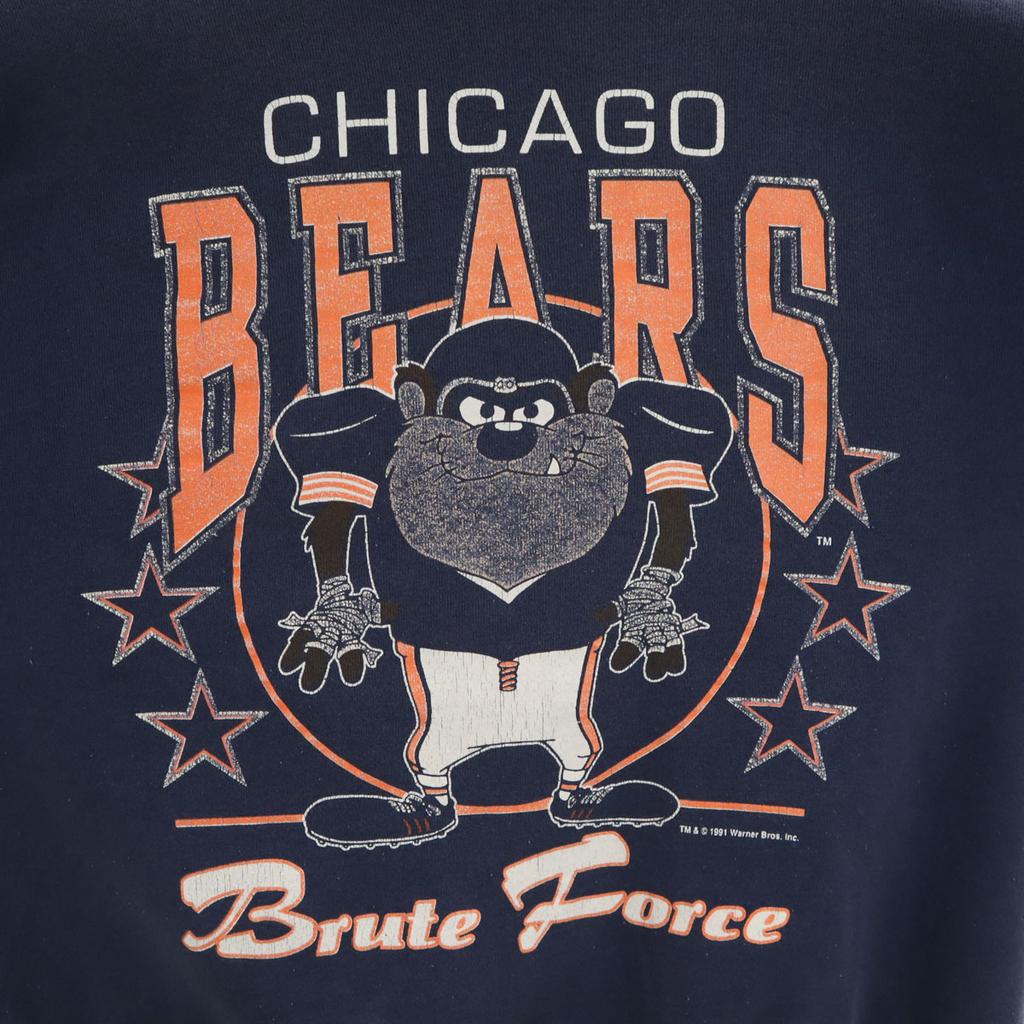 Hanes 90s Warner Brothers Long sleeve trainer Navy Women Used