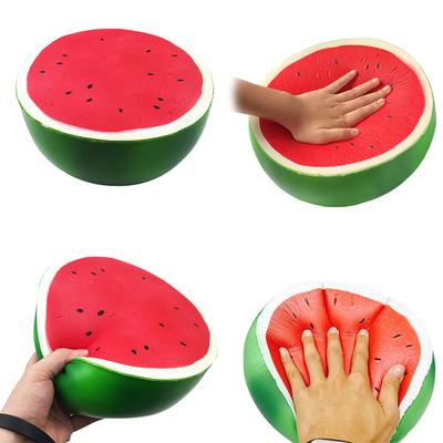1 шт. Мягкие игрушки-сквиши в виде арбуза, медленно поднимающиеся, игрушка для снятия стресса
