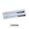 Эмблема на крыло автомобиля V8 BITURBO 4MATIC+ для Mazda CX5 Golf 7 Аксессуары Chevrolet Cruze BMW X5 E70 FJ Cruiser Ford Mondeo MK