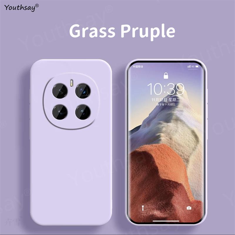 Для Honor Magic 7 Pro Жидкий силиконовый чехол Magic 7 Pro Чехол Funda Coque Мягкий TPU Телефон Бампер для Honor Magic 7 Pro