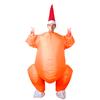 Fashion Ornaments Festival Adults Inflatable Halloween Day Costume Thanksgiving Cosplay Turkey Jumpsuit