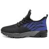 YRZL Men Casual Sport Shoes Lightweight Black Breathable Mesh Running Shoes Comfortable Athletic Jogging Tennis Sneakers