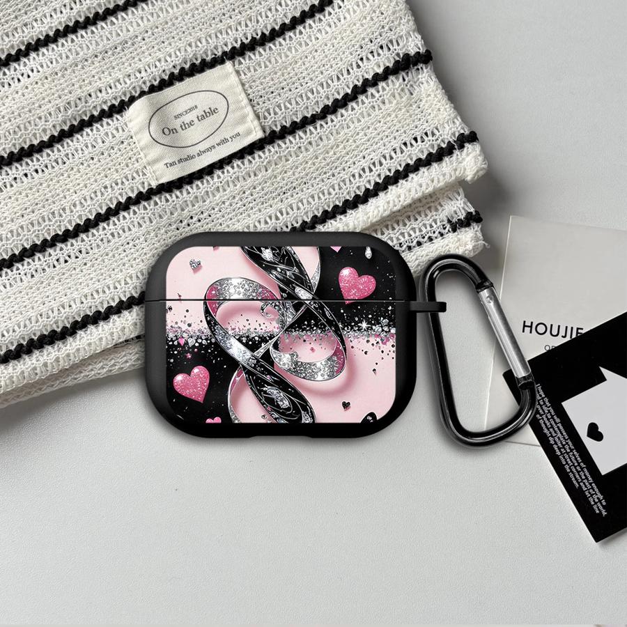Чехол для Airpods Pro 4 Pro3 1 2 Pro2 3 Чехлы для наушников Обложка Розовая Бабочка
