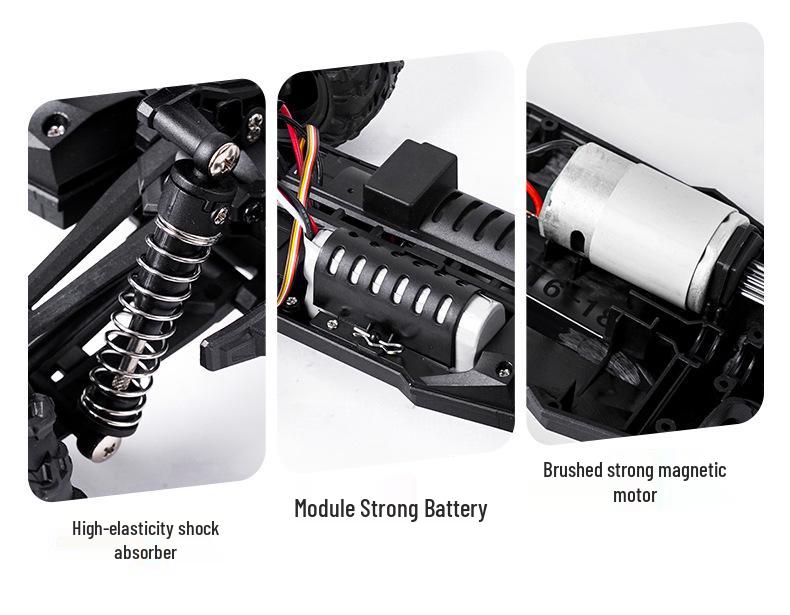 Радиоуправляемый высокоскоростной полноприводный дрифтовый внедорожный альпинистский монстр-трак игрушка