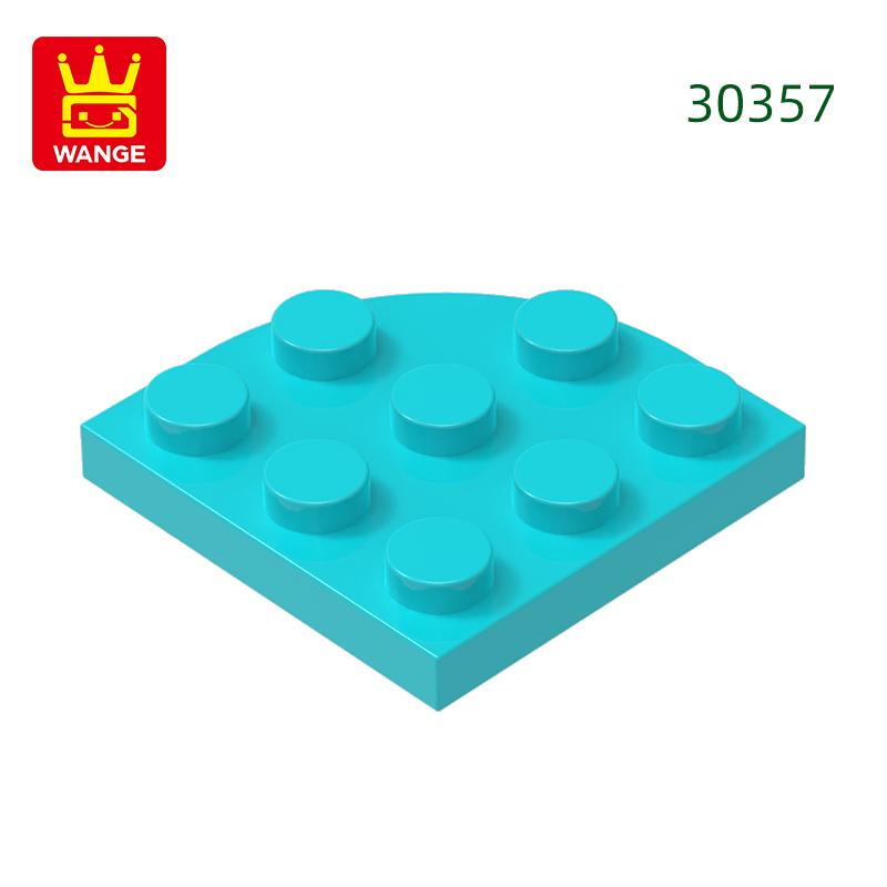 Нетоксичные 86 шт./лот Угловые закругленные Блок 3x3 Moc Цветные Аксессуары Совместимые с Изогнутым Кирпичом DIY Игрушки Для Детей Технические Детали