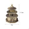 Медная курильница «Храм Неба» для домашнего декора