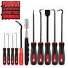 Precision Mini Hook Puller with Scraper 11-piece set for hose, gasket removal and pick-up work Car Tools