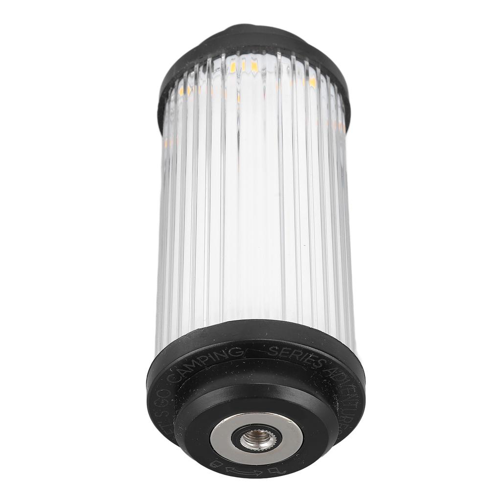 Camping Lantern 3 Brightness Levels Stepless Dimming Portable Tent Light Rechargeable IP68 Water Res