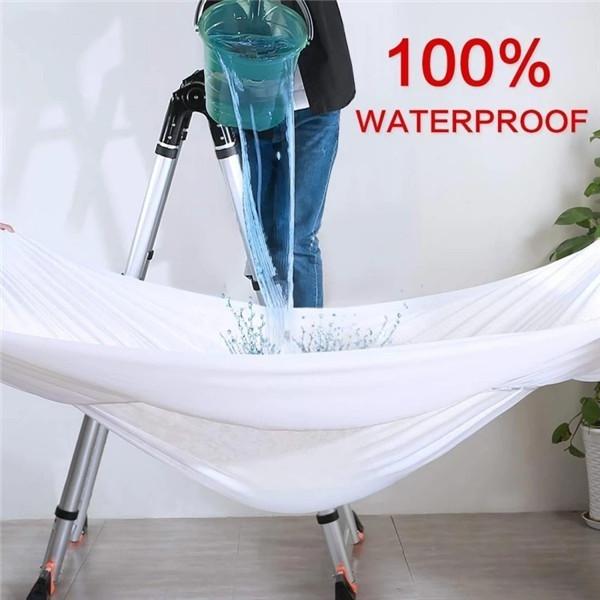 2023 НОВЫЙ супер водонепроницаемый наматрасник, сплошной цвет, защитная простыня на кровати, защита от пыли, клещей и бактерий, простыня без наволочки