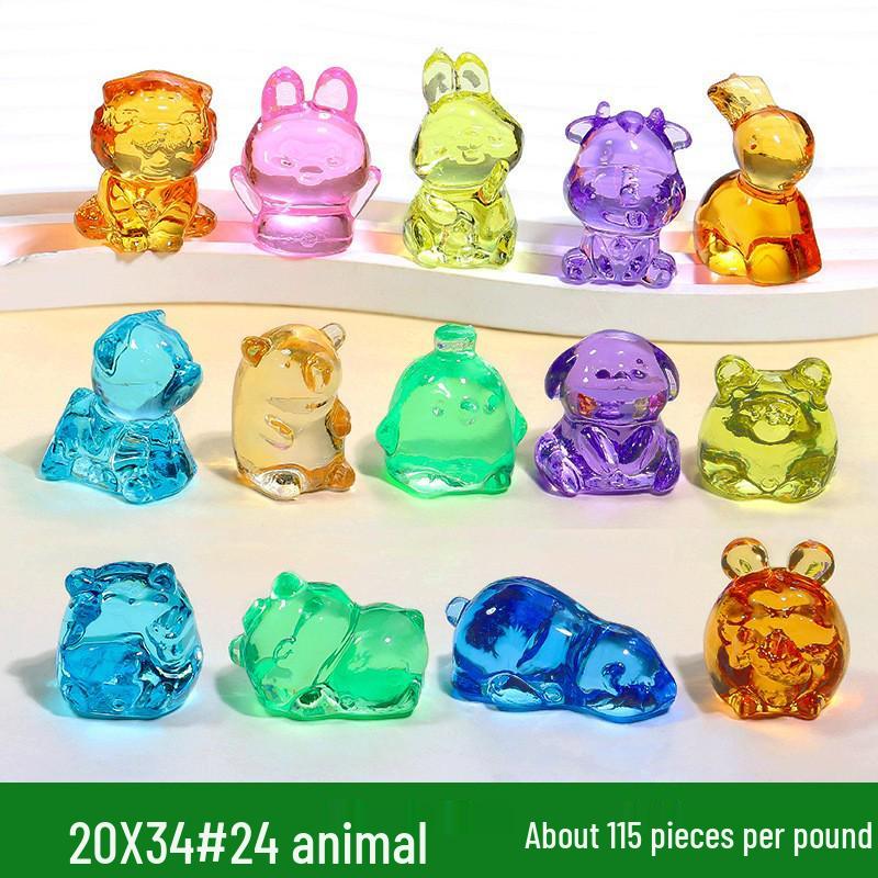 Nezha Acrylic Gem Toy Claw Machine Pendant - Amusement Park Accessory