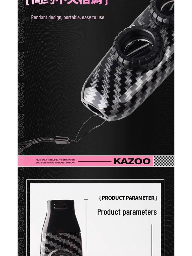 Concert-Grade Kazoo: Play Instantly, Douyin-Style, Perfect for Beginners