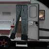 RV Mesh Screen RV Screen Door Privacy Curtain Breathable Campervan Accessories For Sun Protection Outdoor Travel Light Blocking